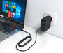 Aisens Cargador de Pared 65W PD3.0 USB-C con Cable 1.5m Negro ASCH-1PD65WL80-BK