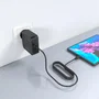 Aisens Cargador de Pared 65W PD3.0 USB-C con Cable 1.5m Negro ASCH-1PD65WL80-BK