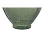 DKD Home Decor Jarrón de Cristal Reciclado Rayado Verde 30x30x59 cm