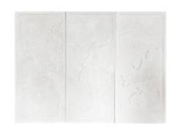 DKD Home Decor Set de 3 Decoraciones de Pared Mapamundi Blanco
