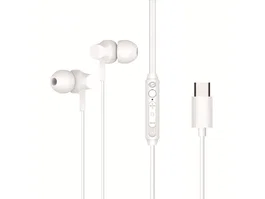 Conceptronic BRENDAN03W Auriculares Intrauditivos USB-C Blanco