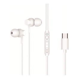 Conceptronic BRENDAN03W Auriculares Intrauditivos USB-C Blanco