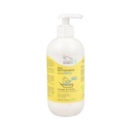 BIARRITZ Agua Limpiadora Bebé Micelar 500ml - Limpia Suavemente Cara Cuerpo Manos y Culito, Sin Aclarado, Certificado Ecocert