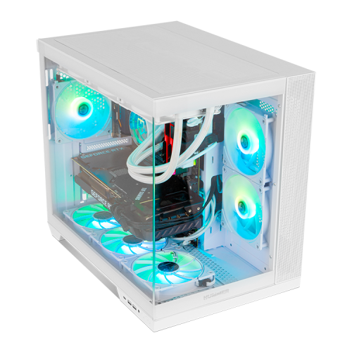 Nox Hummer Astra Neo Blanca Semitorre Gaming