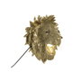 DKD Home Decor Lámpara Aplique Resina León Dorado