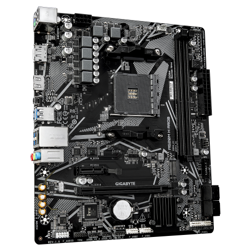 GIGABYTE A520M H ARGB Placa Base Micro ATX AM4 AMD A520 GIGABYTE A520M H ARGB Placa Base Micro ATX AM4 AMD A520