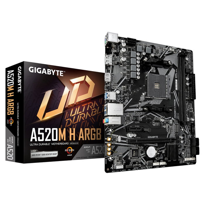 GIGABYTE A520M H ARGB