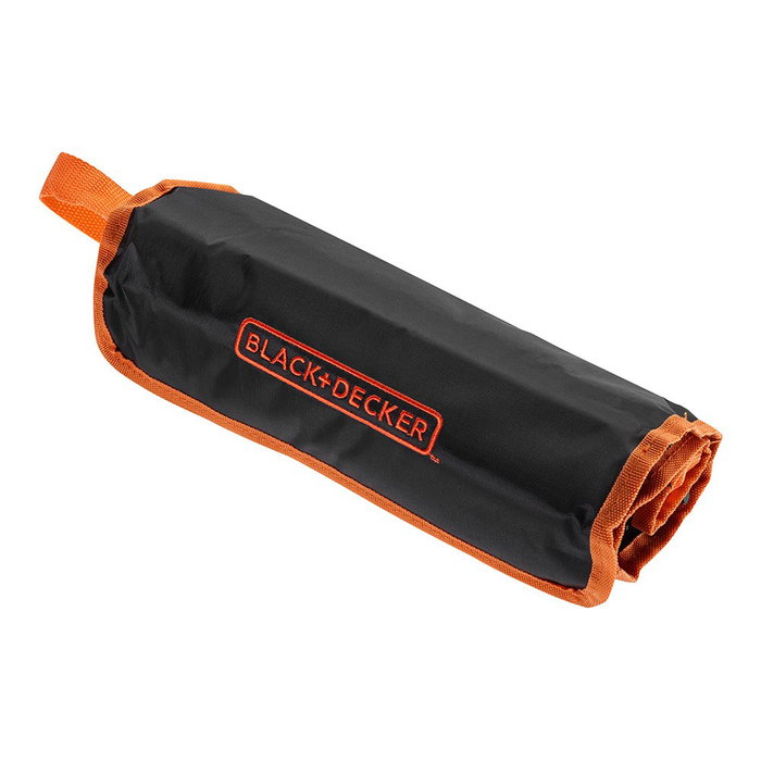 Black & Decker Bolsa enrollable con 76 accesorios para mecánica de automóviles Black & Decker Bolsa enrollable con 76 accesorios para mecánica de automóviles