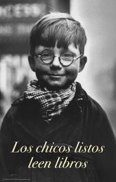 IMPEDIMENTA, Cartel 'Los chicos listos leen libros', AA.VV - IMPEDIMENTA