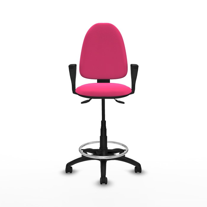 PIQUERAS Y CRESPO Taburete Aýna Rosa con Mecanismo Asincro PIQUERAS Y CRESPO Taburete Aýna Rosa con Mecanismo Asincro