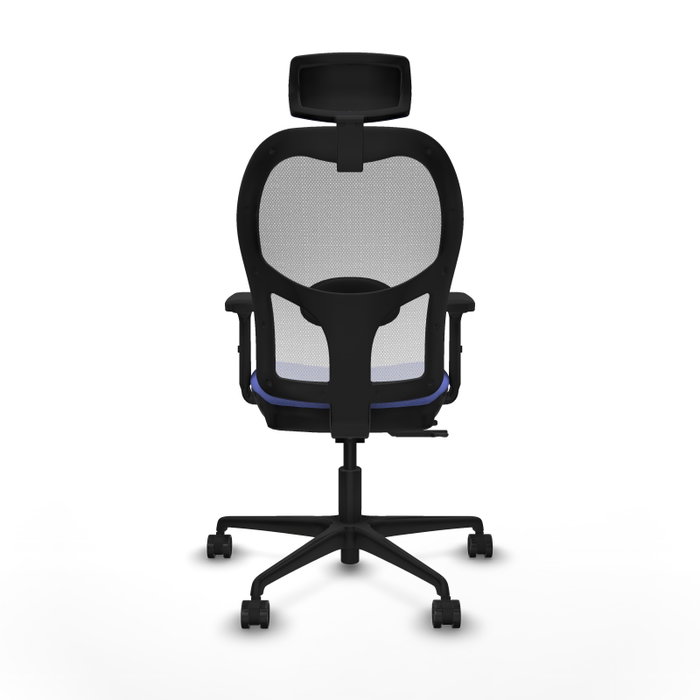 PIQUERAS Y CRESPO Silla de oficina Jorquera con mecanismo Sincro/Traslack Azul claro y Blanco PIQUERAS Y CRESPO Silla de oficina Jorquera con mecanismo Sincro/Traslack Azul claro y Blanco