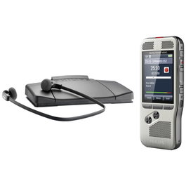 Philips DPM 6700/03 Pocket Memo Set de dictado y transcripción profesional