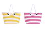 DKD Home Decor Bolso de Poliester con Rayas en Surtido de Colores