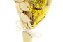 DKD Home Decor Ramo de Flores Secas Surtido de 2 Colores Beige y Amarillo