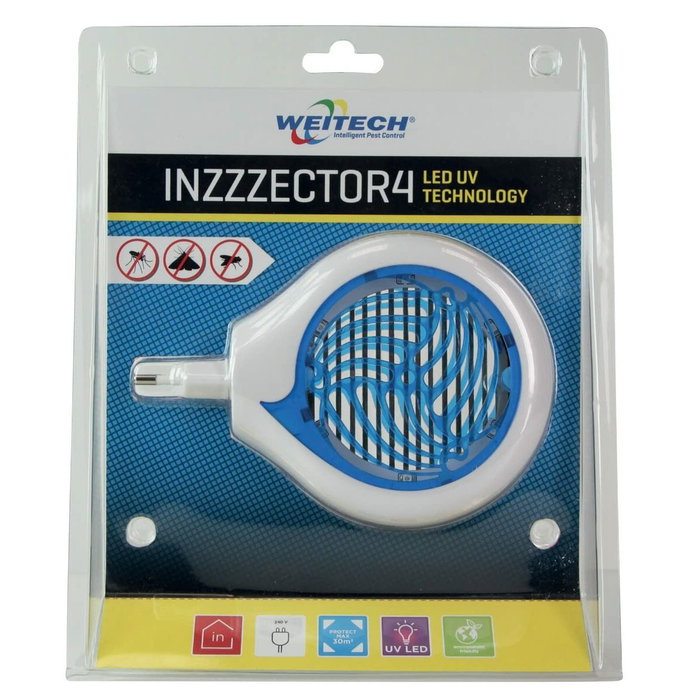 Weitech Trampa de insectos LED UV 1,5W 20 m²