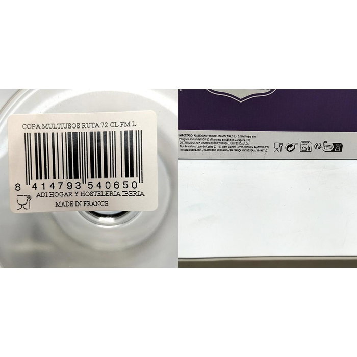 Luminarc Copa Combinado Vidrio Ruta 72 cL Luminarc Copa Combinado Vidrio Ruta 72 cL