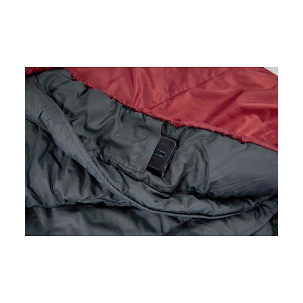 High Peak Schlafsack TR 300 (rojo/gris)
