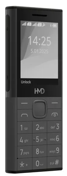 HMD 150 Music (TA-1703) Teléfono Móvil con Teclado Candybar Dual SIM Gris
