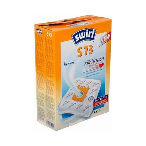 swirl S 73 AirSpace Bolsas para el polvo, 4 piezas