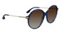 Victoria Beckham VB632S-419 Gafas de sol azul con cristal marrón degradado
