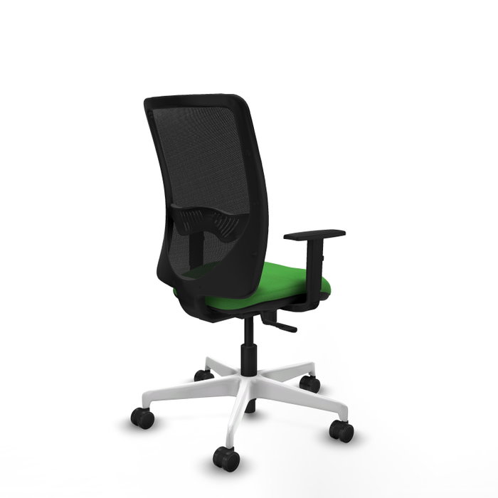 PIQUERAS Y CRESPO Silla de oficina Zulema Verde y Negro