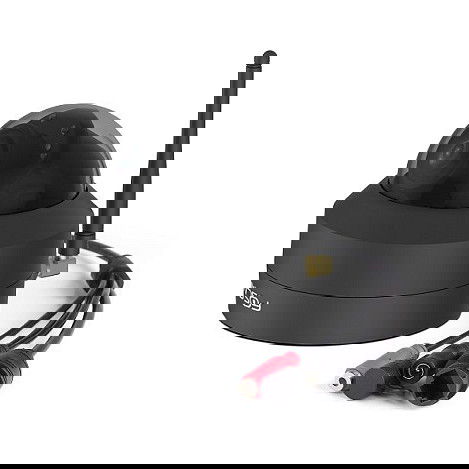 Foscam D4Z Cámara de Seguridad IP Exterior Interior Inalámbrico y Cableado 4MP Zoom Óptico 4x Visión Nocturna 20m PTZ Negro IP66 IK10