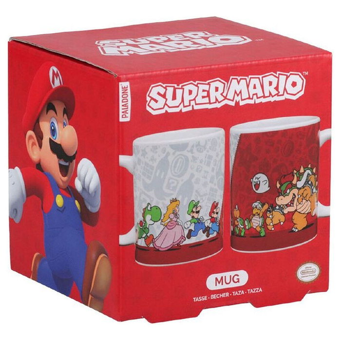 PALADONE Taza Super Mario 300 ml - Taza de cerámica con capacidad de 300 mililitros