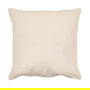 Cojín Crema Algodón Decoración 45 X 45 cm (Set de 2)