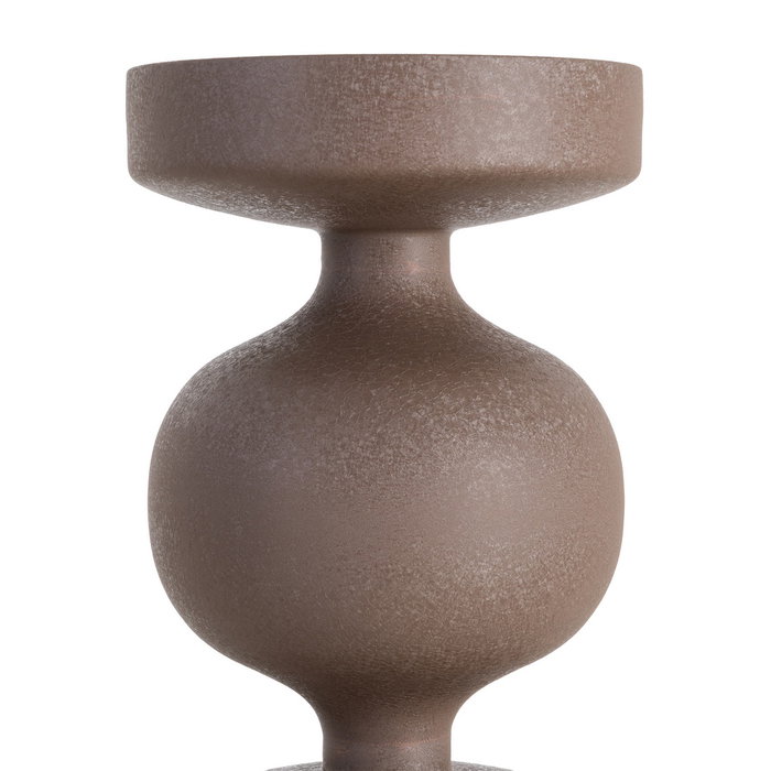 Mesita Marrón Acero 33 X 33 X 52 cm