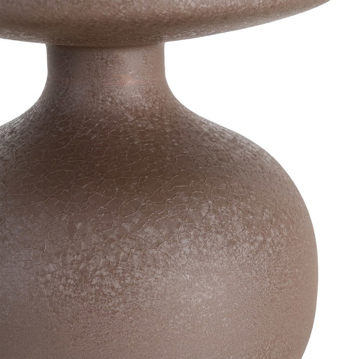 Mesita Marrón Acero 33 X 33 X 52 cm