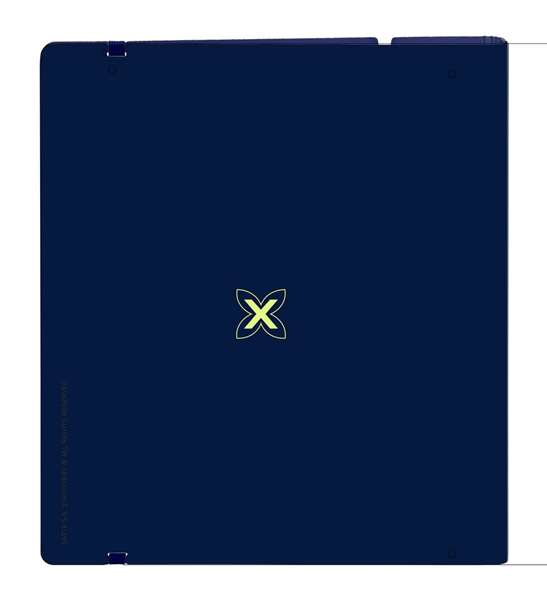 Carpeta de anillas Munich North Azul marino 27 X 32 X 4 cm