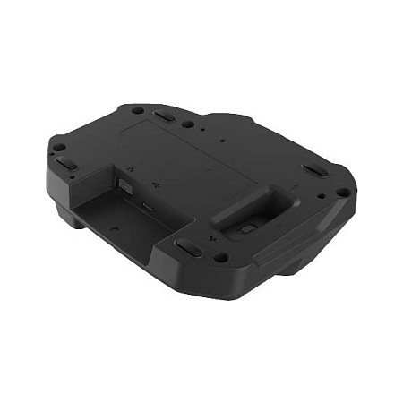 Zebra CRD-TC5X-2SETH-02 Estación de Carga/Ethernet para TC5X, Plástico Negro, 2 Dispositivos, de Contacto