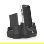 Zebra CRD-TC5X-2SETH-02 Estación de Carga/Ethernet para TC5X, Plástico Negro, 2 Dispositivos, de Contacto