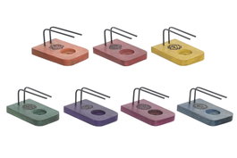 DKD Home Decor Soporte para Incienso Chakkras 7 Chakras