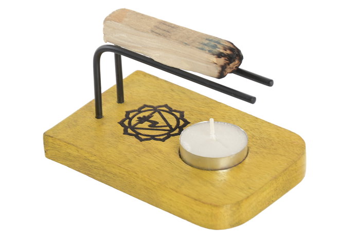 DKD Home Decor Soporte para Incienso Chakkras 7 Chakras