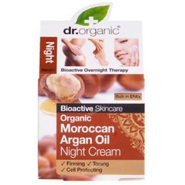 Dr. Organic Crema de Noche con Aceite de Argán Marroquí 50ml