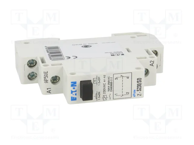EATON ELECTRIC Relé de instalación Z-S230/SO biestable 16A