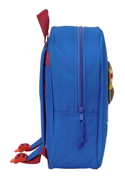 Safta Mochila Guardería 3D Bolsillo Red F.C. Barcelona 22x27x10 cm