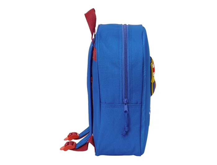 Safta Mochila de Guardería 3D F.C. Barcelona con Bolsillo Rojo