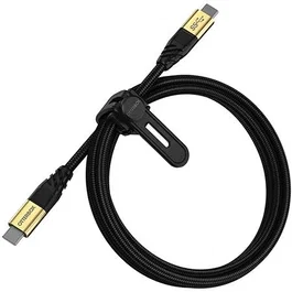 OtterBox Cable USB-C a USB-C 3.2 Gen 1, 1.8 m, Negro