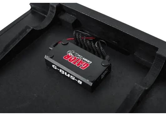 Gator Maleta Semirrígida Pro Para Pedales De Efectos Con Alimentador Incluido