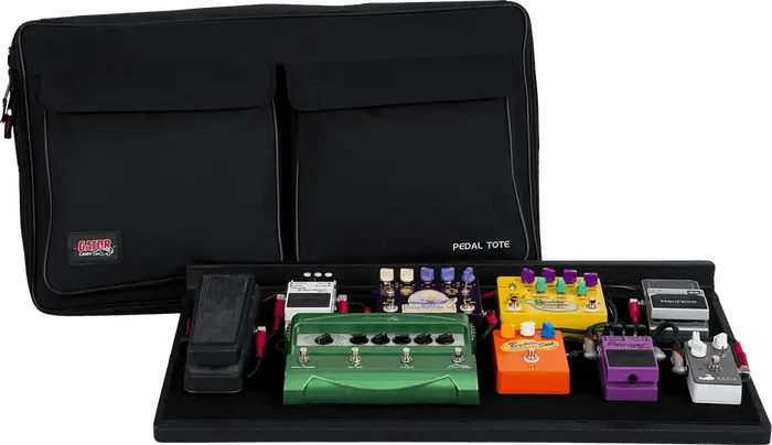 Gator Maleta Semirrígida Pro Para Pedales De Efectos Con Alimentador Incluido