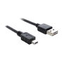 DeLOCK Cable USB 2.0 Tipo-A a Mini-USB 1 m Negro