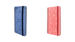 MOOVING Agenda Anual 2027 Storybook Wire-O Tapa de Tela Pocket Surtida