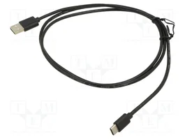 QOLTEC Cable USB 2.0 de USB A a USB C, 1,2m