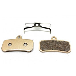XLC Pastillas de Freno Metálicas Oro para Shimano Saint - 25 Pares