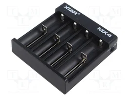 XTAR MX4 Cargador para Baterías Li-Ion y Ni-MH