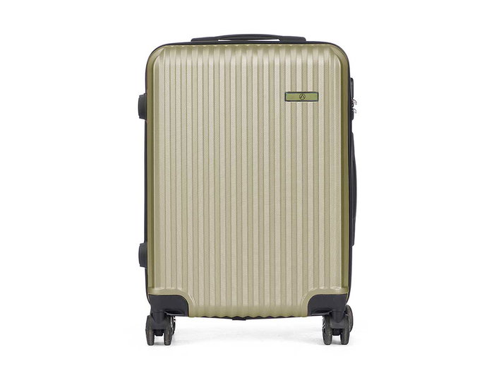 Arte Regal Maleta Liston Cabina ABS Verde 38x57x23cm