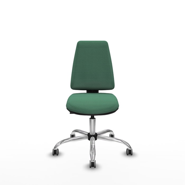 PIQUERAS Y CRESPO Silla de oficina Elche Verde esmeralda sin brazos PIQUERAS Y CRESPO Silla de oficina Elche Verde esmeralda sin brazos