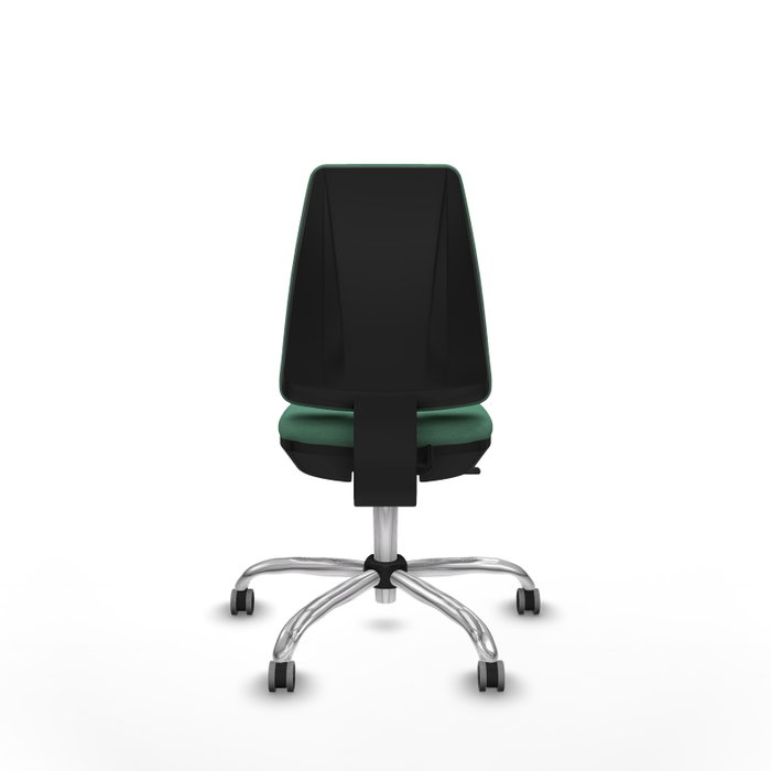 PIQUERAS Y CRESPO Silla de oficina Elche Verde esmeralda sin brazos PIQUERAS Y CRESPO Silla de oficina Elche Verde esmeralda sin brazos